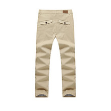 New 2015 Brand Summer Autumn Fashion Thin Men s Casual Pants Slim Cotton Solid Ankle Length