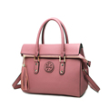2016 New Fashion Famous Brand Handbag Solid Color Tassels Chic Zipper Women High Quality Designer Shoulder
