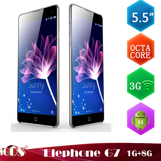 Original Elephone G7 MTK6592 Octa Core 1 7GHz Android 4 4 Smartphone 5 5 screen 1GB