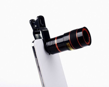 Universal 8X Optical Zoom Telescope Camera Mobile Phone Lens For Lenovo a706 z1 z2 p1 p1m z90 s90 A8 A806 glass + metal lenses