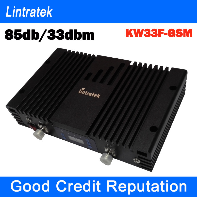 GSM signal booster 85db gain 33dbm output can cover big place high performance gsm 900mhz signal