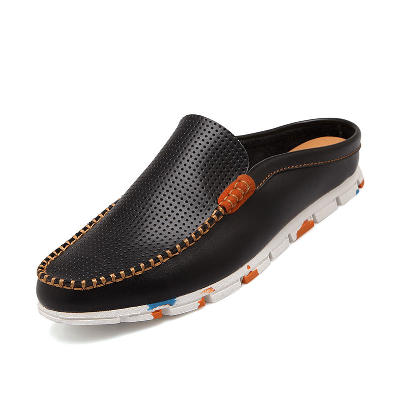 2016 Fashion Brand Men Shoes Summer Style Casual Half 2016 Fashion Brand Men Shoes Summer Style Casual Half