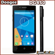 Original Doogee DG450 MTK6582 Quad Core SmartPhone 4.5 inch 3G Android 4.2 RAM 1GB+ ROM 4GB Dual SIM 8MP GPS Wifi Cell Phones