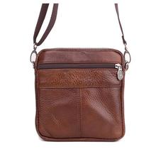 Famous Brand 100 Guarantee Real Cowskin Men Shoulder Crossbody Bags Fashion Double Zipper Design Men Messenger