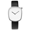 2016 New Luxury Brand Simple Fashion Quartz Watch Bulbul Pebble Watch Women Men Business Watches Leather