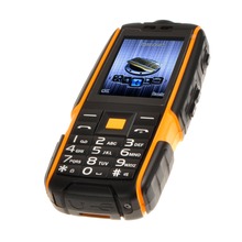 Original NO 1 A9 Rugged Waterproof Shockproof Highlight Flashlight Power Bank Cell Phone 2 4 4800mAh