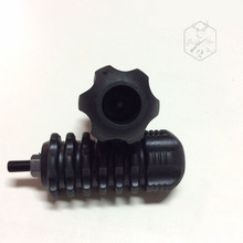 2pcs composite bow hunting bow stabilizer mini stabilizer 113mm stable archery black rubber