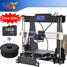 Prusa I3 X 3D Printer Diy Full Acrylic Frame High Precision Impressora Kit with 1 roll