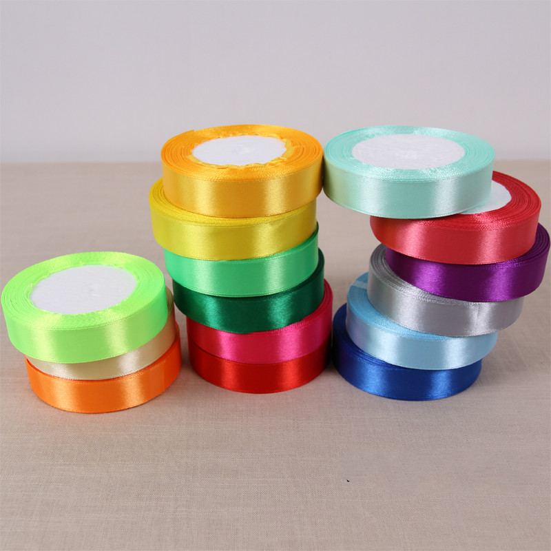 25Yard Satin Ribbon 20mm Craft Bow Wedding Festival Craft Supplies Decorations