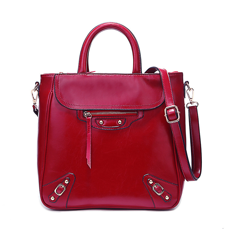 2014 new arrival women genuine leather handbags Famous brand big bucket messenger bags fashion women handbag free shipping
