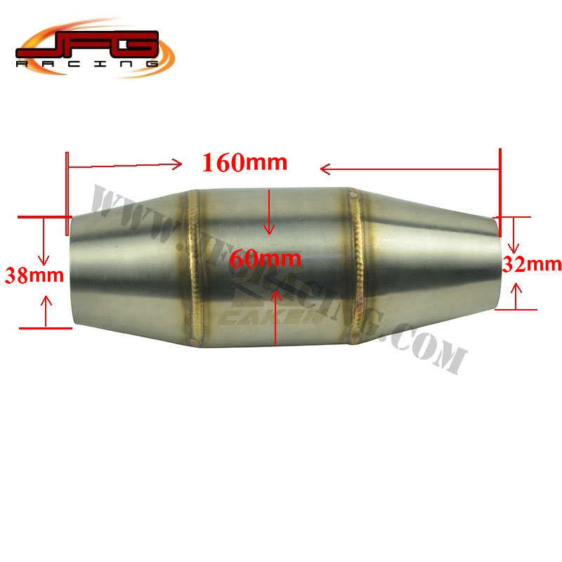 font b Motorcycle b font font b Exhaust b font Pipe Muffler Expansion Chamber For