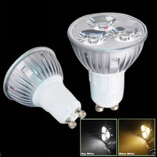 1pcs High Power Led lamp 3W GU10 AC85-265V Led Spot light Spotlight Led Bulb Cold/Warm White