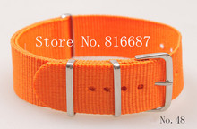 New arrival 84color available 1PCS 22MM High quality Nylon Watch band NATO waterproof watch strap fashion