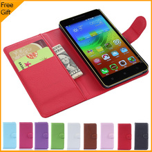 High Quality Wallet PU Leather Flip Cover Case For Lenovo Lemon K3 K30-T Cell Phone Case Back Cover With Card Holder Stand &Gift