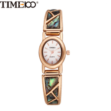 TIME100 Vintage Women Bracelet Watch Analog Quartz Rhinestone Clasp Alloy Strap Dress Wrist Watches For Women relojes de marca