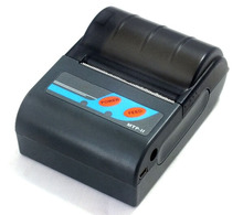 Free Shipping MPT-2 mini printer 2” thermal barcode printer Support text and graphic printing,High speed (80mm/sec)