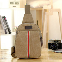 Men Chest Bags 3 Colors Male Canvas Bag Good Quality for Outdoor Travel Sport Use Casual Bag