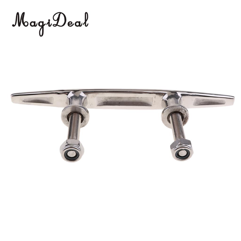 Dive-N-Dog Cleat-Pull-10 Stainless Steel 10 Inch Pull Up Boat Cleat