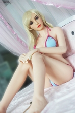 156cm The new wear Sport bikini rose girl silicone doll for men