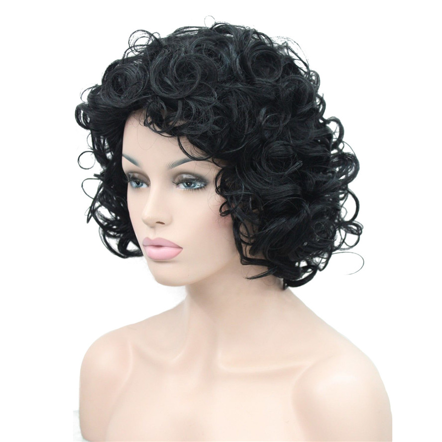 Strongbeauty Wig For Black Women Natural Short Curly Hairstyles