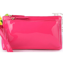 2015 women bags clutch of new European and American fashion bags and glare of portable hand bag handbag