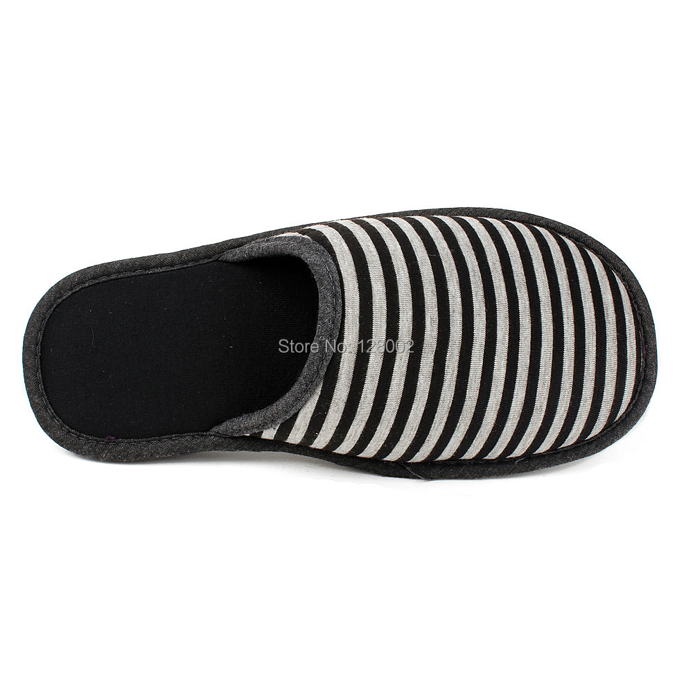 Spring couples for 2015 Autumn Slippers New  Couples Home Winter  slippers Women  Stripes Men
