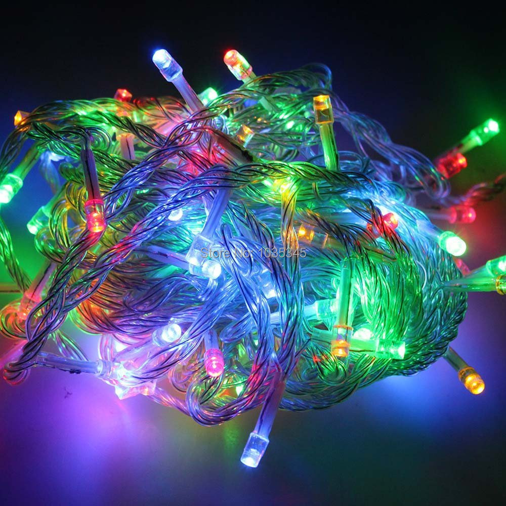 Waterproof IP65 Outdoor 100M 600 LED Fairy String Light 8 Modes for Wedding Christmas Party ...