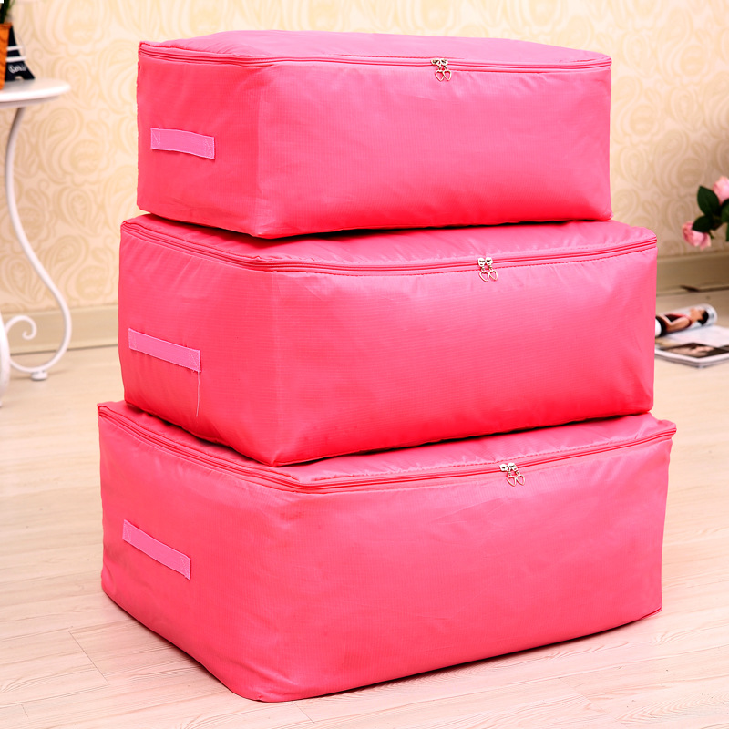 Water Wash Soft Storage Box Oxford Fabric Large Quilt Clothing Storage Bag Sorting Bags Dust Bag Receive Tools F1206