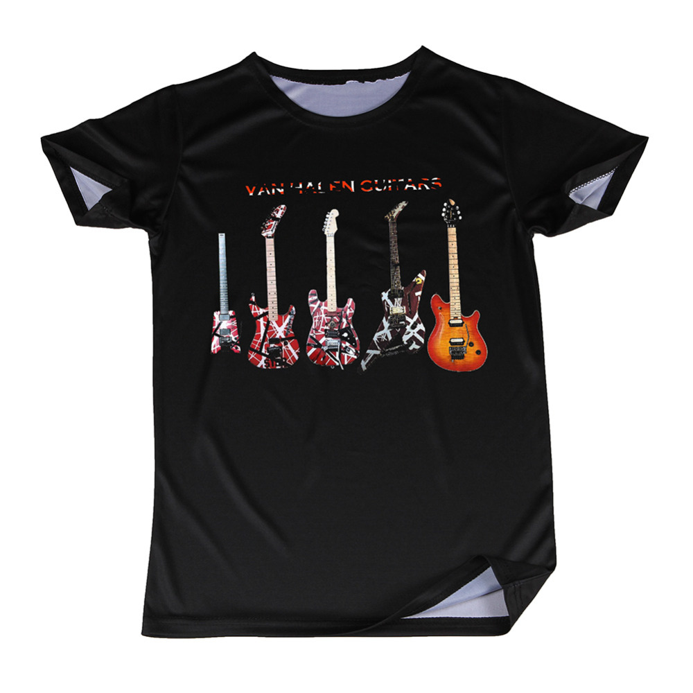 van halen guitar tshirt