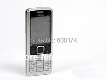 HOT cheap phone unlocked original  Nokia  6300 classic camera russian language keyboard refurbished mobile phones