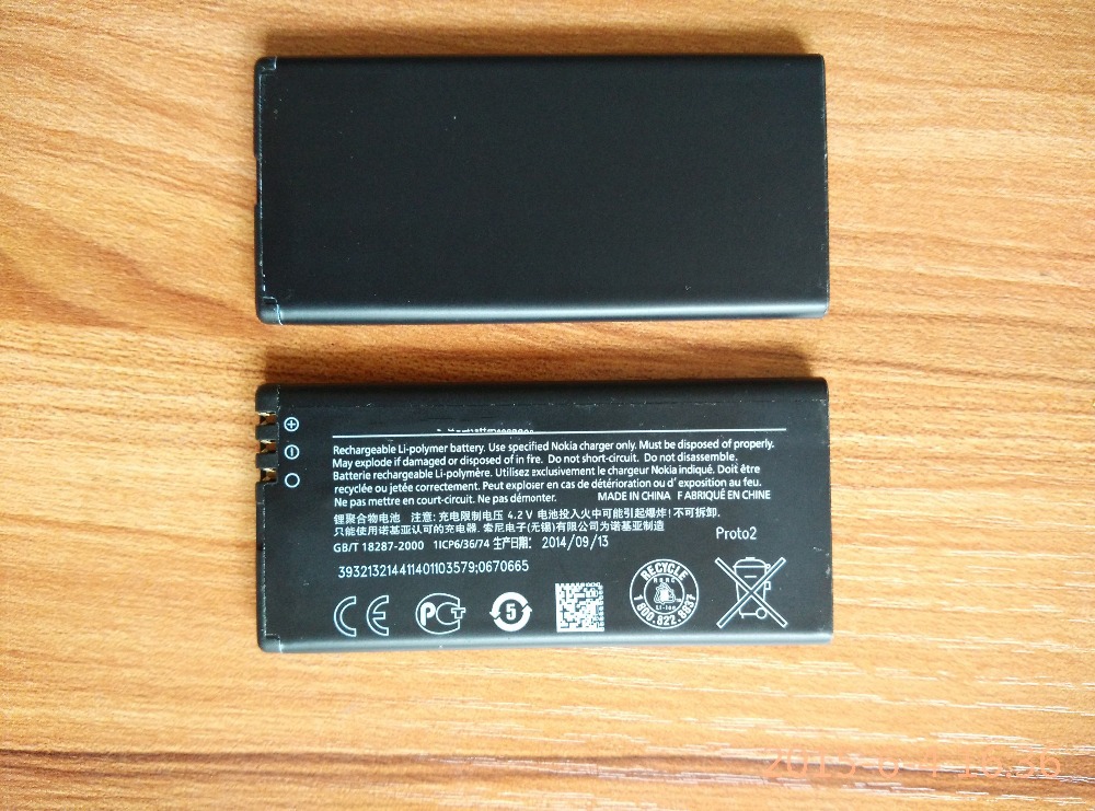 Good Quality BP 5T Battery Full 1650mAh Lumia 820 Battery for Nokia Free Shipping