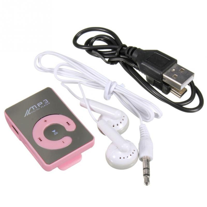 Portable MP3 Player Mini Clip MP3 Player Waterproof Sport Music Walkman