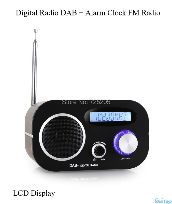 dab radio clock alarm