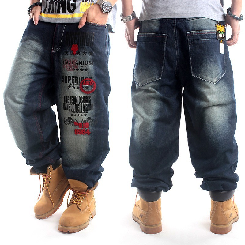 hip hop baggy jeans