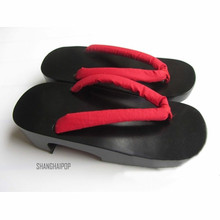 Women Wooden Casual Shoes Geta Clog Flip Flop Platform Slipper Sandal Toe Post