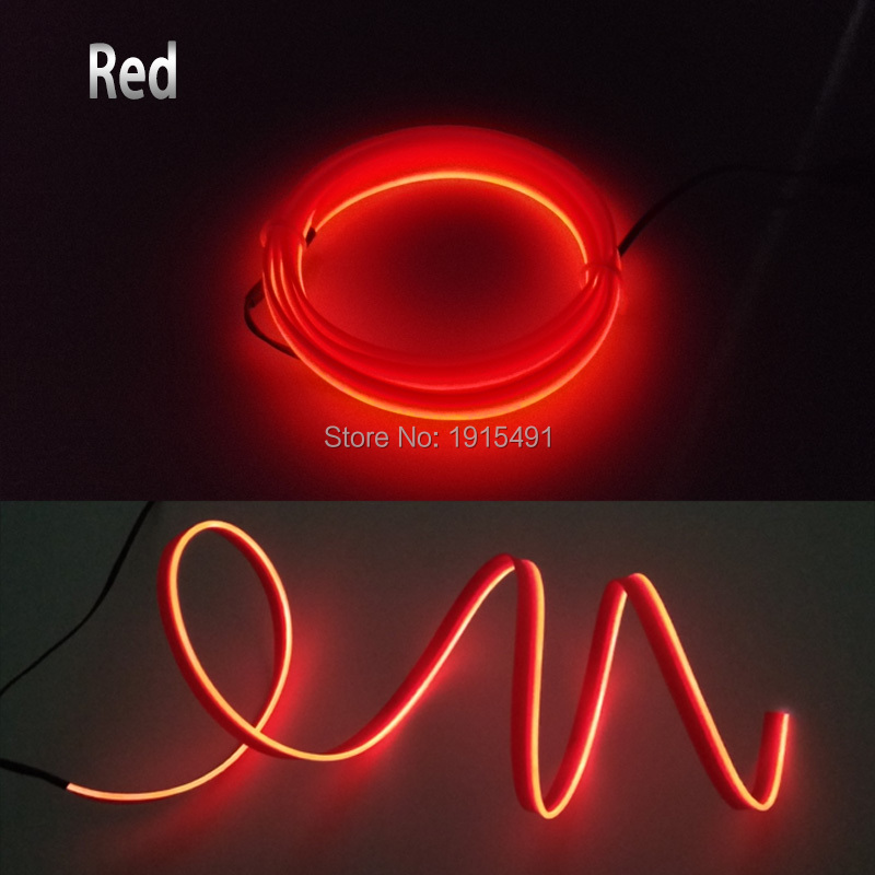 High quality DC-12V Inverter+10 Color Select LED Strip Neon Light 1/2/3/4/5Meter 2.3mm-Skirt EL Wire Rope For Holiday Decorative High quality DC-12V Inverter+10 Color Select LED Strip Neon Light 1/2/3/4/5Meter 2.3mm-Skirt EL Wire Rope For Holiday Decorative