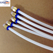 ( 5 pcs/ lot) White Tube Spare Parts for 3D Printer Desktop CreatBot Professional/Portable/Engineer available machinery