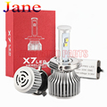 All in One Car Headlight LED Cold White H4 6000K Bulb 2X 120W 9600LM X7 Super