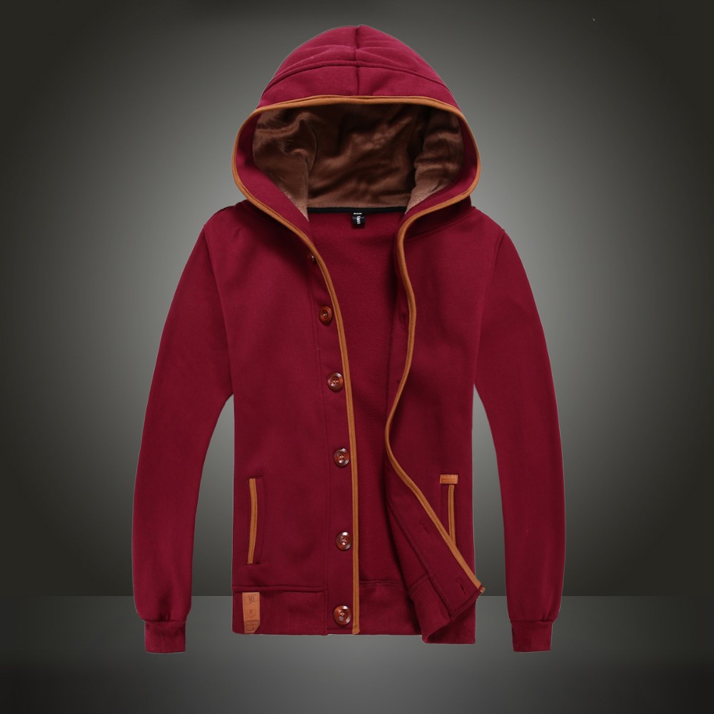 2015 free shipping new man hoody casual men\'s hoodie sweatshirt brand sports 3 color hooded coat T80 (4)