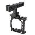 Camera Cage Top Handle Holder Bracket Steadicam Hot Cold Shoe Mount For SONY A6000 6300 Photo