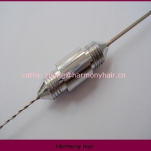 Free shipping! Quality Stock Wholesale stainless steel hook needle loop for I tip hair extensions 20pcs/lot