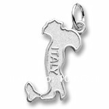 free shipping the map of Italy sign charm jewelry accessory