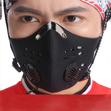 Windproof Winter Face Mask Sports Summer Cycling Motorcycle Carbon Protective Filter Thermal Masks free shipping