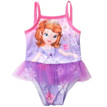 New Kids Swimming Beachwear Clothes Girls Strappy Swimsuit Bathing Swimming Suit Swimwear 2-8Y