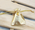50pcs 13 18cm gold bags woman vintage drawstring bag for Wedding Party Jewelry Christmas Gift diy