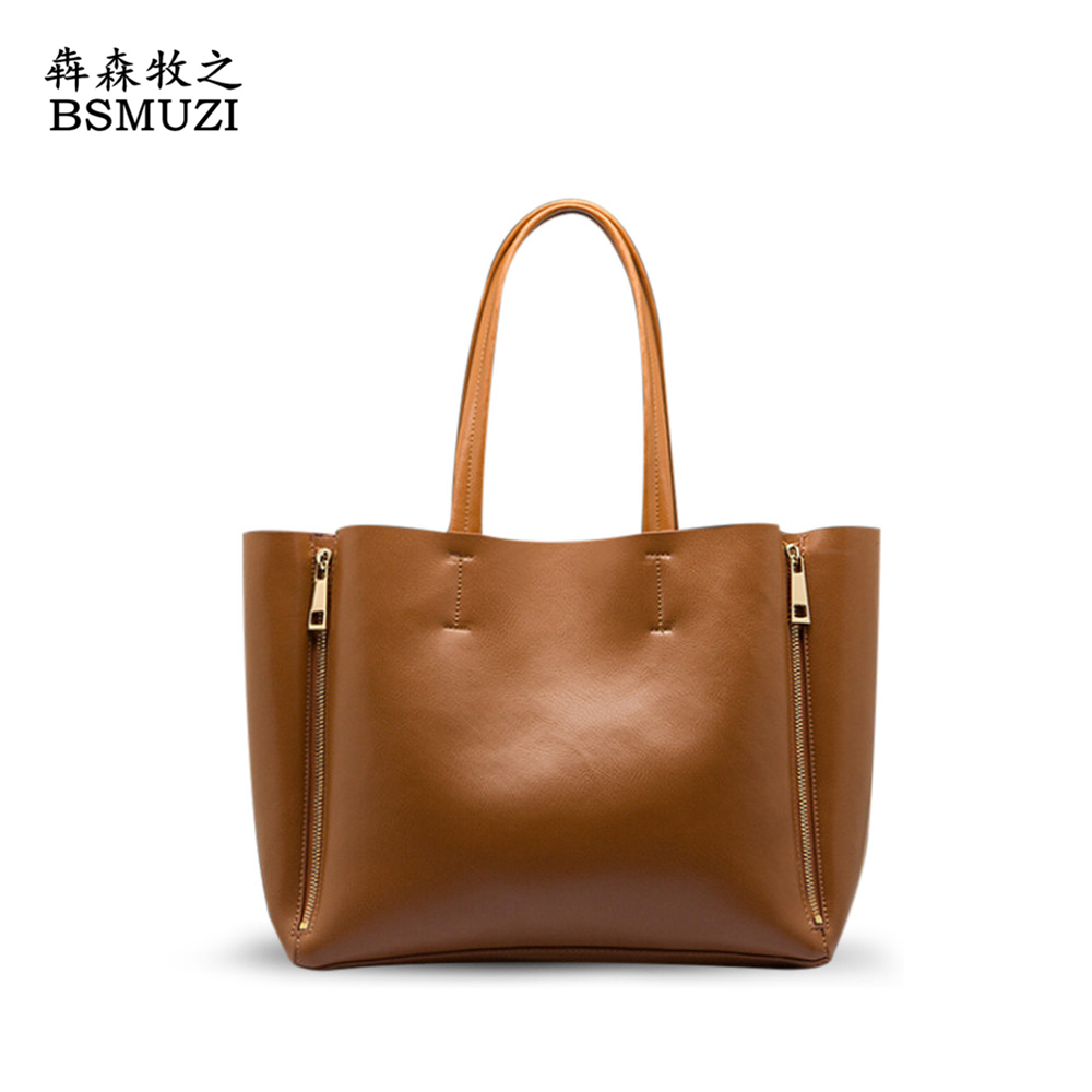 Фотография New Arrival Women Bag Famous Brand Handbags Tote Kabelky Women Sac a Main Femme De Marque Celebre Genuine Leather Italian Bags