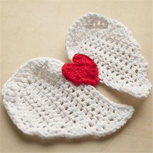 Red hearts/cherry angel wings baby/children’s photography clothing accessories/one hundred days baby studio photo props
