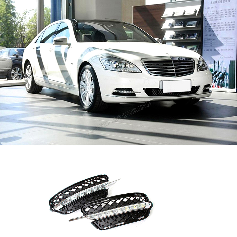 Для Benz W221 / S350 S500 S600 из светодиодов дневного ходового огня, Авто DRL лампы 2009 - 2012