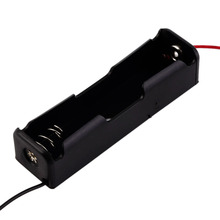 1PCS Plastic Battery Case Holder Storage Box for 18650 Batteries 3.7V Black hot new