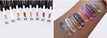 MIXIU Brand 1PC Waterproof Glitter eyeshadow Diamond Pearl Colorful Mineral liquid Eye shadow Eye Liner Makeup